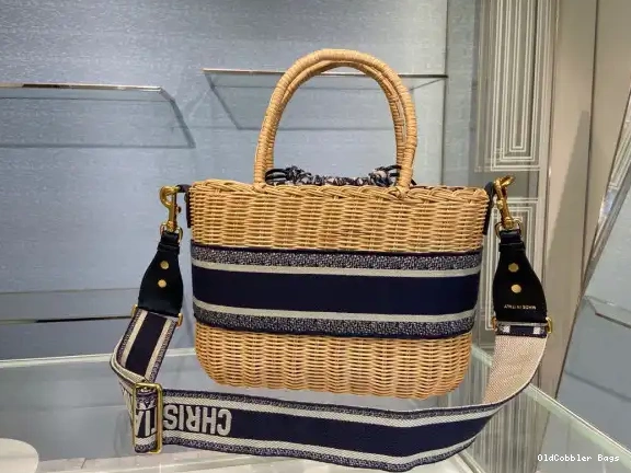 OldCobbler Bags DIRO BASKET BAG WICKER 0503
